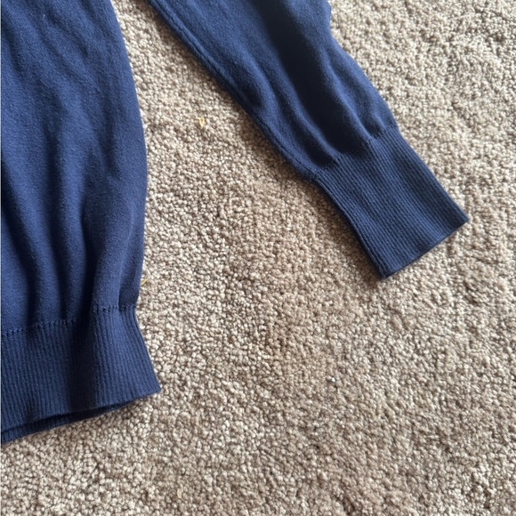 United Colors Of Benetton Navy Turtleneck Sweater - size M - Picture 6 of 8